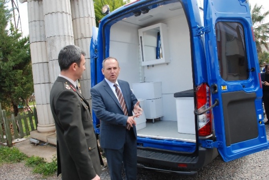 Didim'de mobil jandarma karakolu tanıtıldı