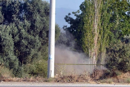 Nazilli'de patlamamış 2 el bombası bulundu