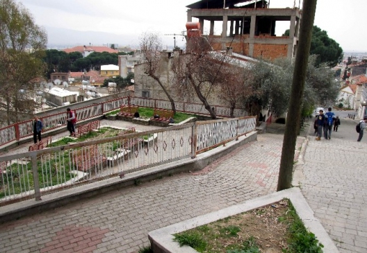 Aydın'da bir garip taş atma kavgası