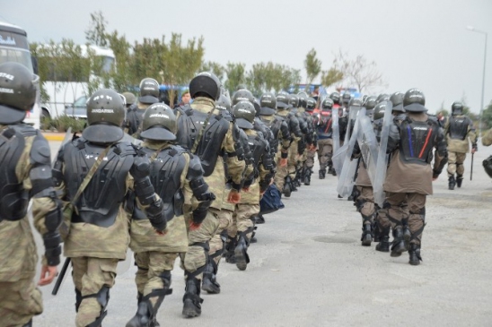 Nazilli'de gergin nevruz kutlaması