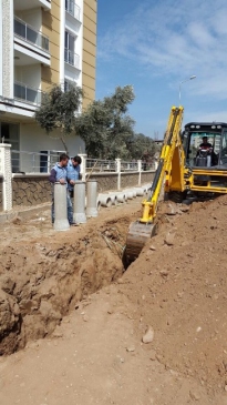 ASKİ Köşk'ün alt yapısını genişletiyor