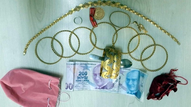 Ziynet eşyalarını çalan çocuk hırsız tutuklandı