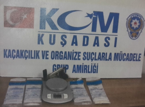 Kuşadası'nda uyuşturucu çetesine büyük darbe