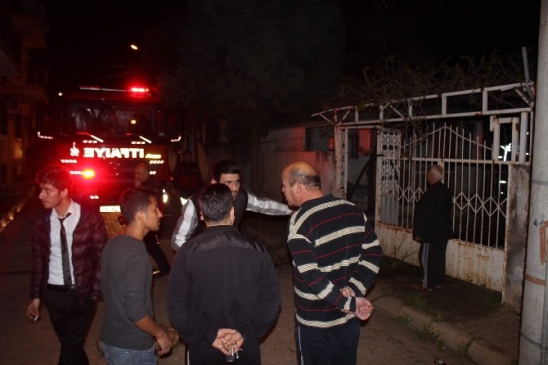 Aydın'da yangın paniği