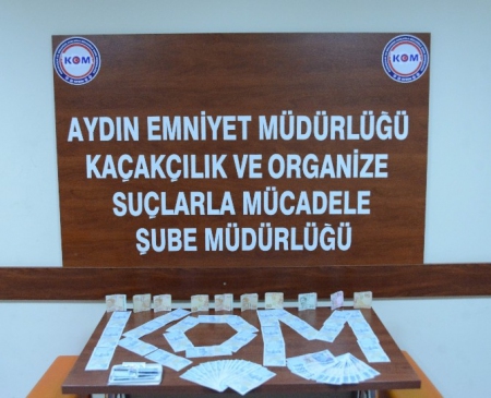 Aydın'da sahte para operasyonu