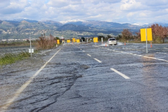 Aydın Ovası'nda taşkın yeniden başladı