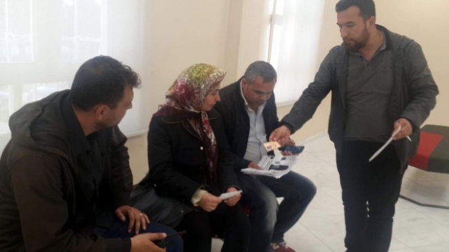 Güven timleri kadını dolandırmaktan kurtardı