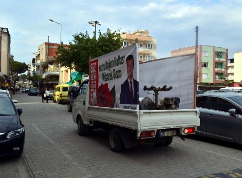 Germencik sokakları gül koktu