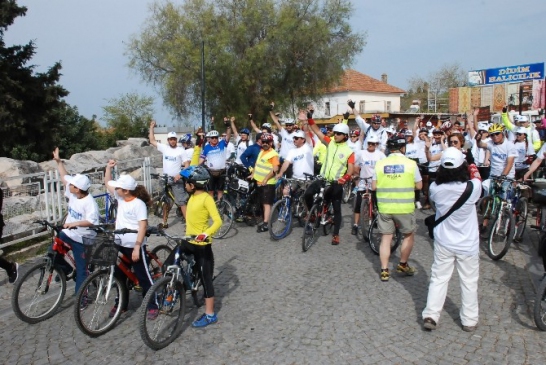 Didim'de Turizm Haftasında Bisiklet Şenliği düzenlendi