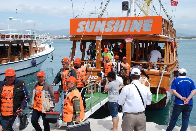 Didim 1. Amatör Oltacılar Turnuvası gerçekleştirildi