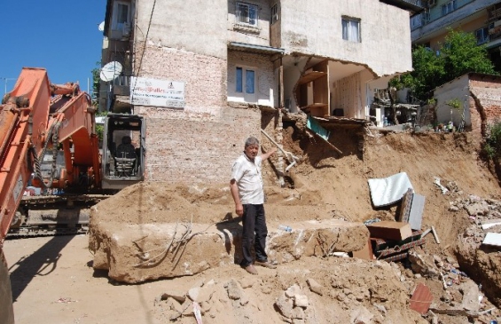 Yanlış hamle evin bir odasını eksiltti