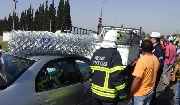 Aydın'da zincirleme trafik kazası: 6 yaralı