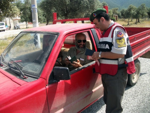 Didim'de Jandarmadan Trafik eğitimi