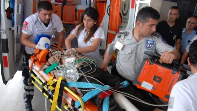 Polisi vuran zanlı yaralı olarak yakalandı