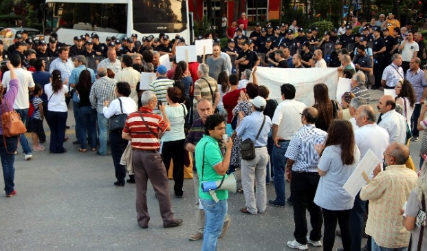 Gezi olayları 2. yıl dönümünde Aydın'da anıldı