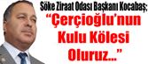 ÇİFTÇİ DOSTU TOPUKLU EFE'DEN ÜRETİCİLERE CAN SUYU