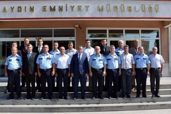 Aydın'ın başarılı Polisleri ödüllendirildi