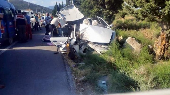 Söke trafik kazası: 2 ölü 2 yaralı