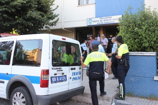 Aydın'da polis şamar oğlanına döndü