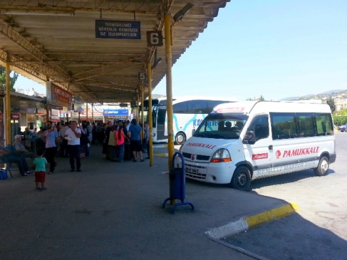 Söke otogarında bayram ve yaz tatili hareketliliği