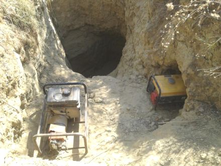 Aydın'da kaçak kazı operasyonu