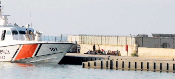 Didim'de 45 Suriyeli göçmen yakalandı