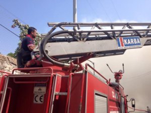 BÜYÜKŞEHİR BELEDİYESİ YANGIN İÇİN SEFERBER OLDU