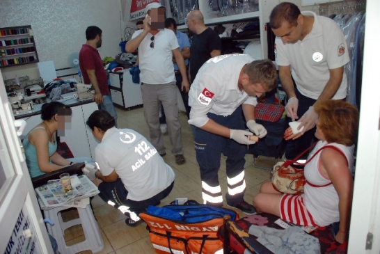 Didim'de kuru temizleme dükkanında silahlı saldırı