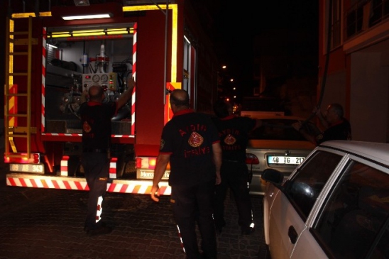 Aydın'da şüpheli yangın