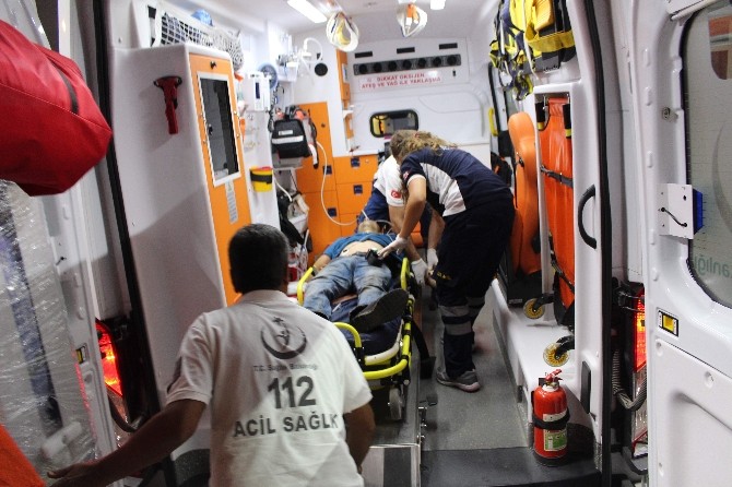 Trafikte takibe aldığı şahsı silahla vurup kaçtı