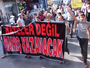 ANKARA'DAKİ KATLİAM SÖKE'DE DE KINANDI