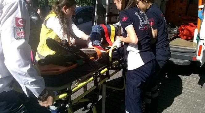 Trafik kazası: 1 yaralı