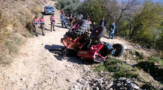 Söke'de traktör kazası: 1 ölü