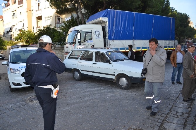 Trafik kazası: 1 yaralı
