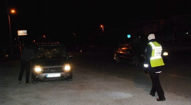 Didim polisinden yılbaşı denetimi