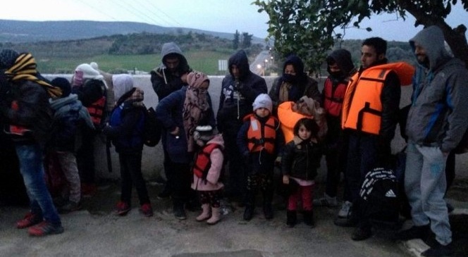 Kuşadası ve Didim'de 72 göçmen yakalandı