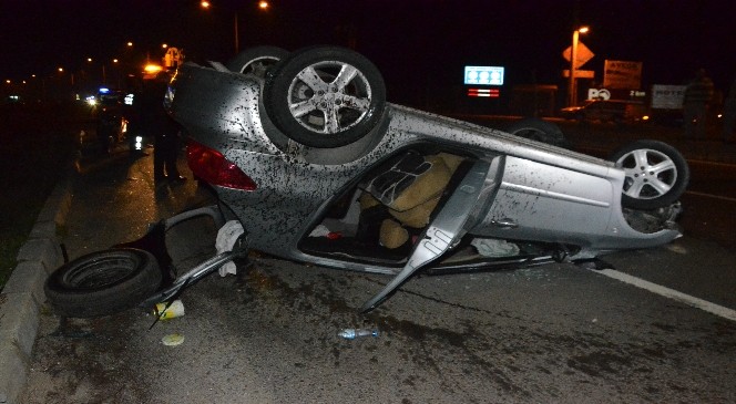 Nazilli'de trafik kazası:1 yaralı