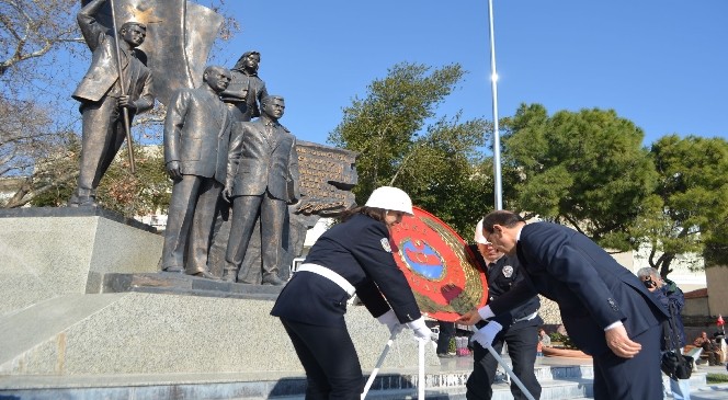 Atatürk'ün Söke'ye gelişinin 92. yıldönümü kutlandı