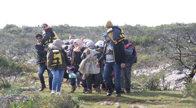 Didim'de 424 göçmen umut yolculuğunda yakalandı