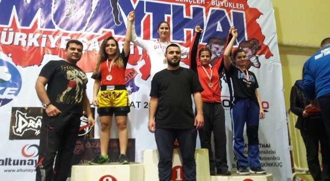 Aydın Muaythai Türkiye Şampiyonasına damga vurdu