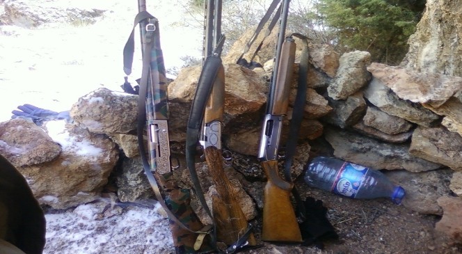 16 kaçak avcı yakalandı