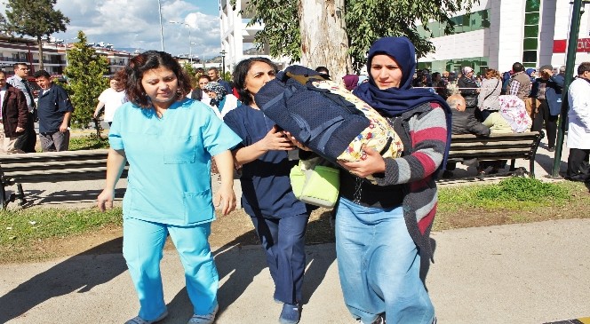 Aydın'da hastanede deprem tatbikatı