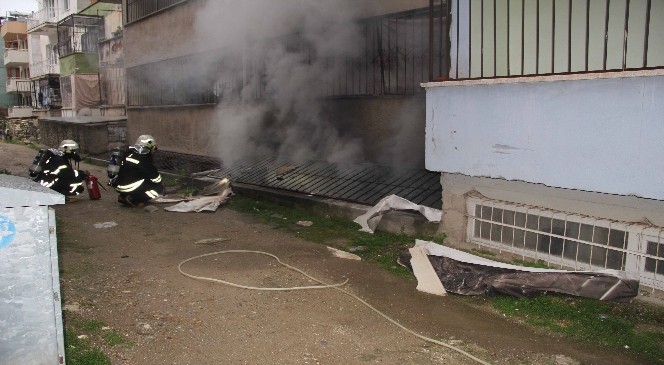 Kuşadası'nda yangın