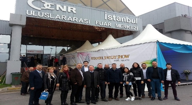 AYTO üyeleri İstanbul Jewelery Show'a katıldı