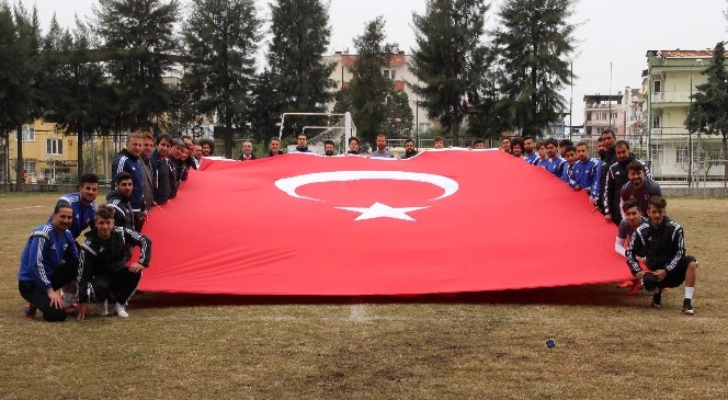 Aydınspor 1923'ten teröre bayraklı protesto