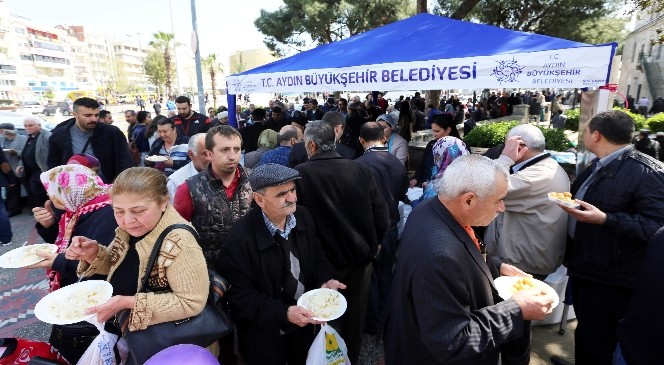 Büyükşehirden Şehitler anısına pilav hayrı