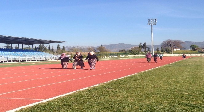 Kardeşköy'ün kadınları spor yapıyor