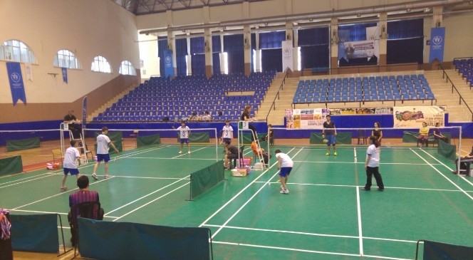Aydın'da badminton şöleni yaşandı