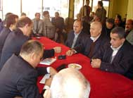 Ovaeymir beldesinde huzur toplantısı yapıldı