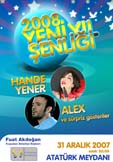 Kuşadası yılbaşı gecesi Hande Yener ile coşacak